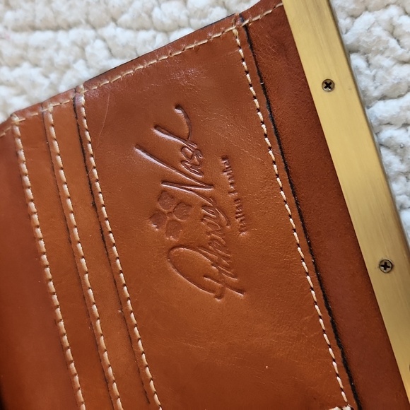 Patricia Nash Hawaiian Lili Floral Italian Leather Velour Lined Wallet - Picture 6 of 8